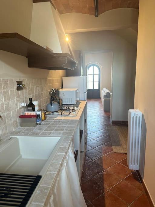 Cozy Home In Countryside Asciano Siena -Renovated! Exteriér fotografie